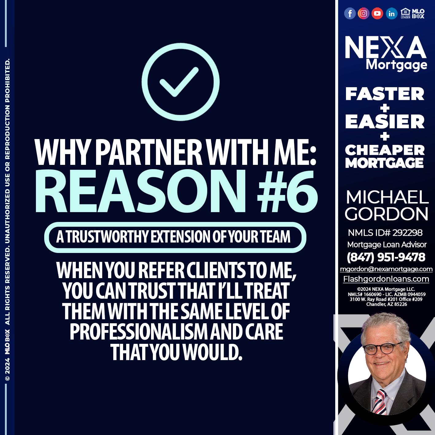 R6 - Michael Gordon -Mortgage Loan Advisor