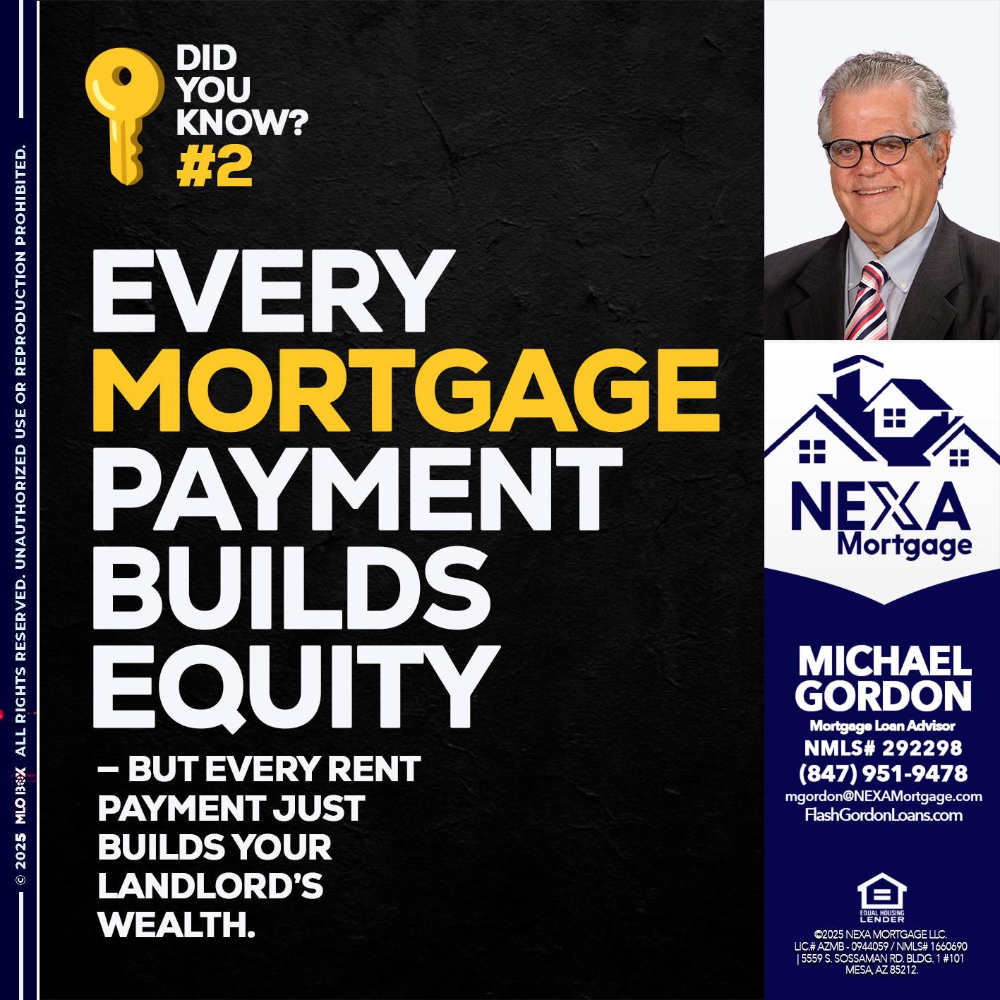 DID YOU KNOW? - Michael Gordon -Mortgage Loan Advisor