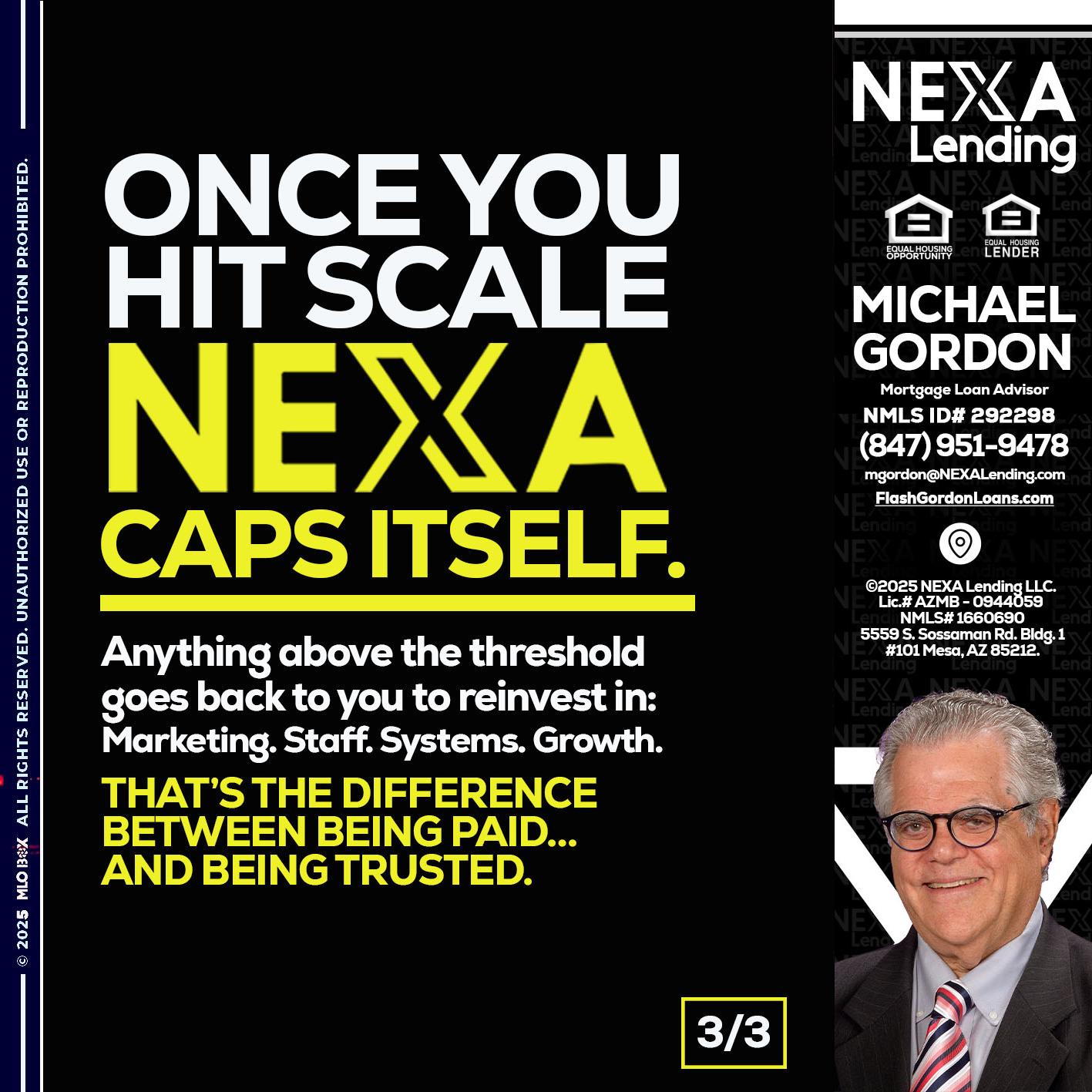 3 OF 3 - Michael Gordon -Mortgage Loan Advisor