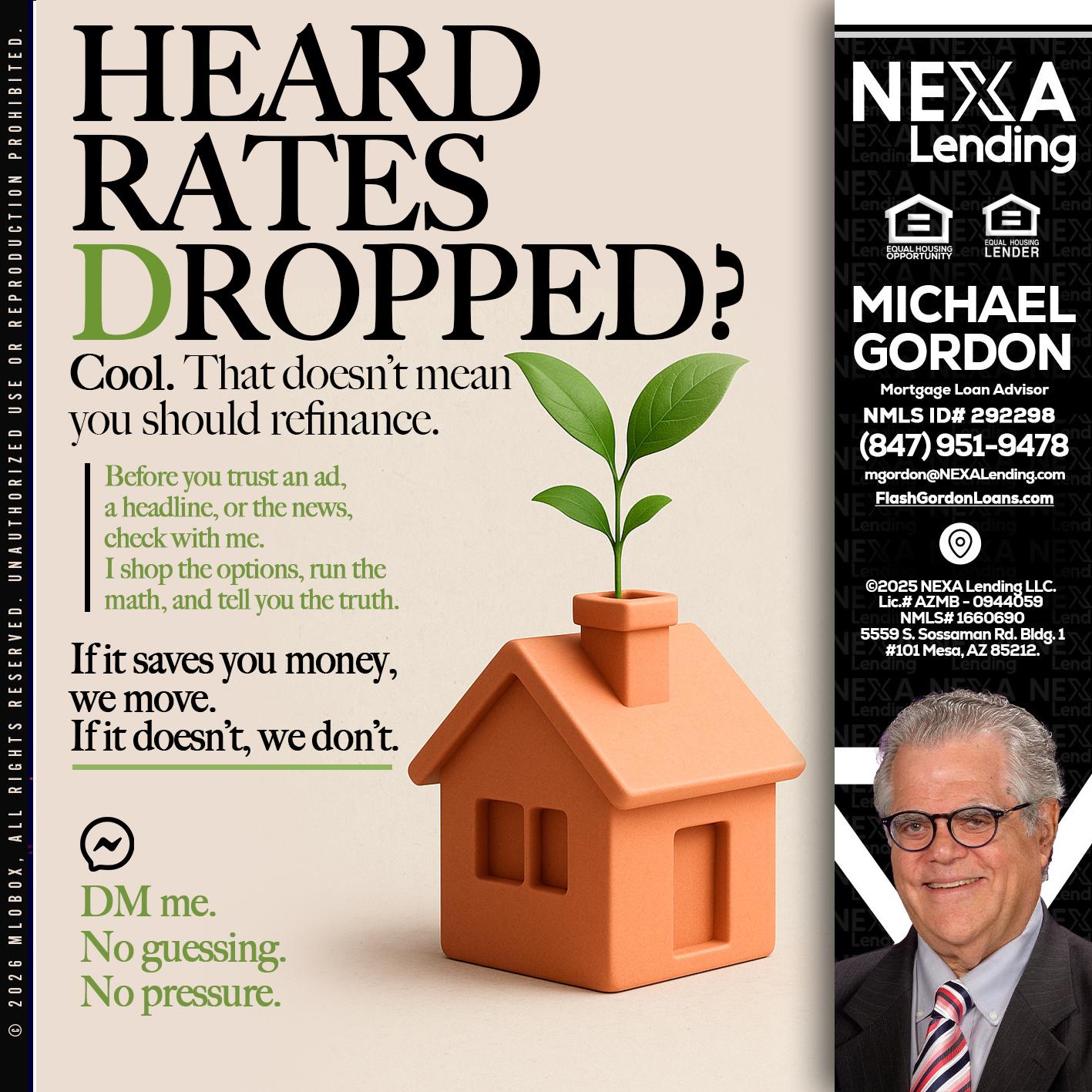 HEARD RATES - Michael Gordon -Mortgage Loan Advisor