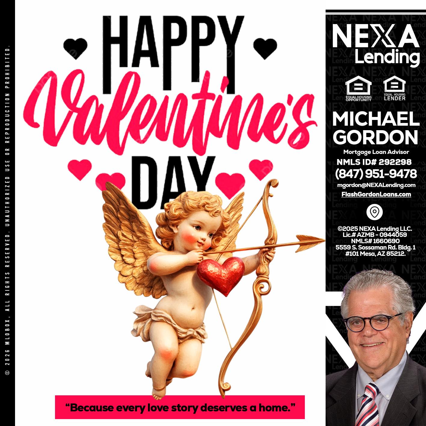 happy valentines day - Michael Gordon -Mortgage Loan Advisor