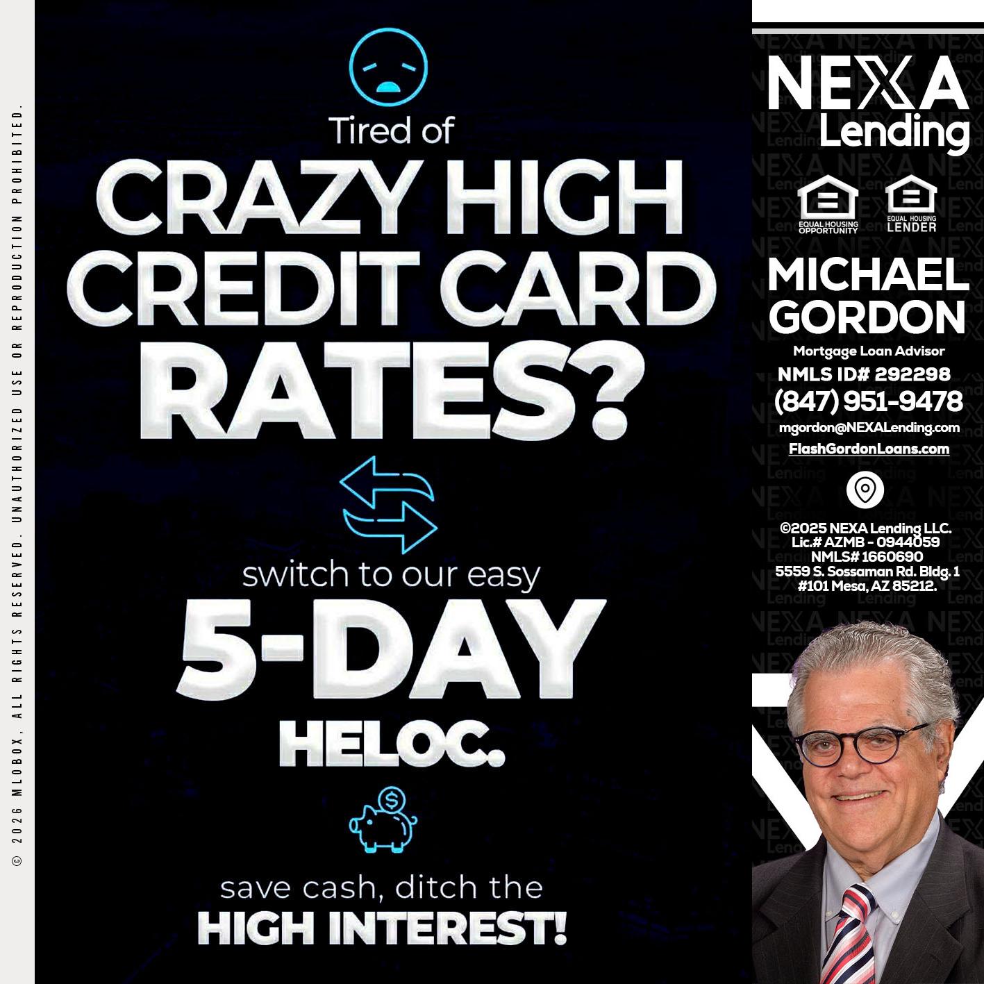 CRAZY HIGH - Michael Gordon -Mortgage Loan Advisor