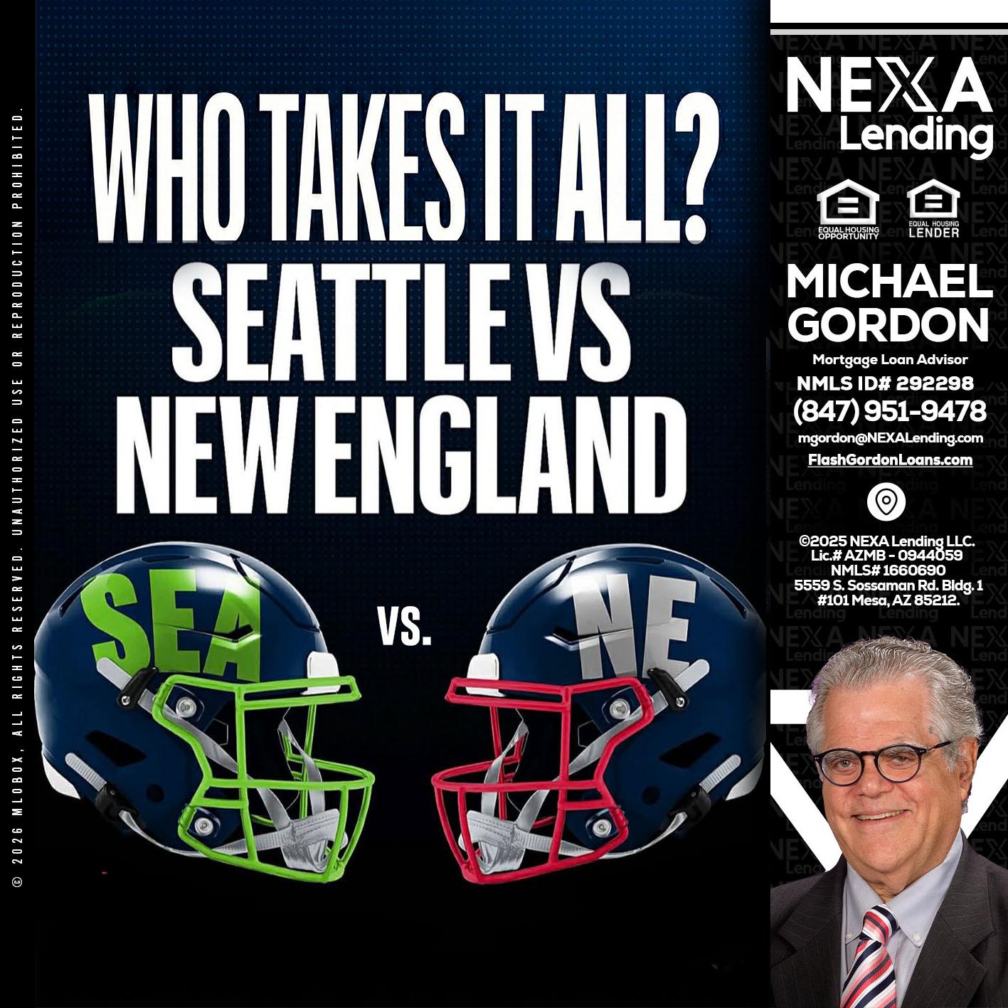 WHO TAKE IT ALL? - Michael Gordon -Mortgage Loan Advisor