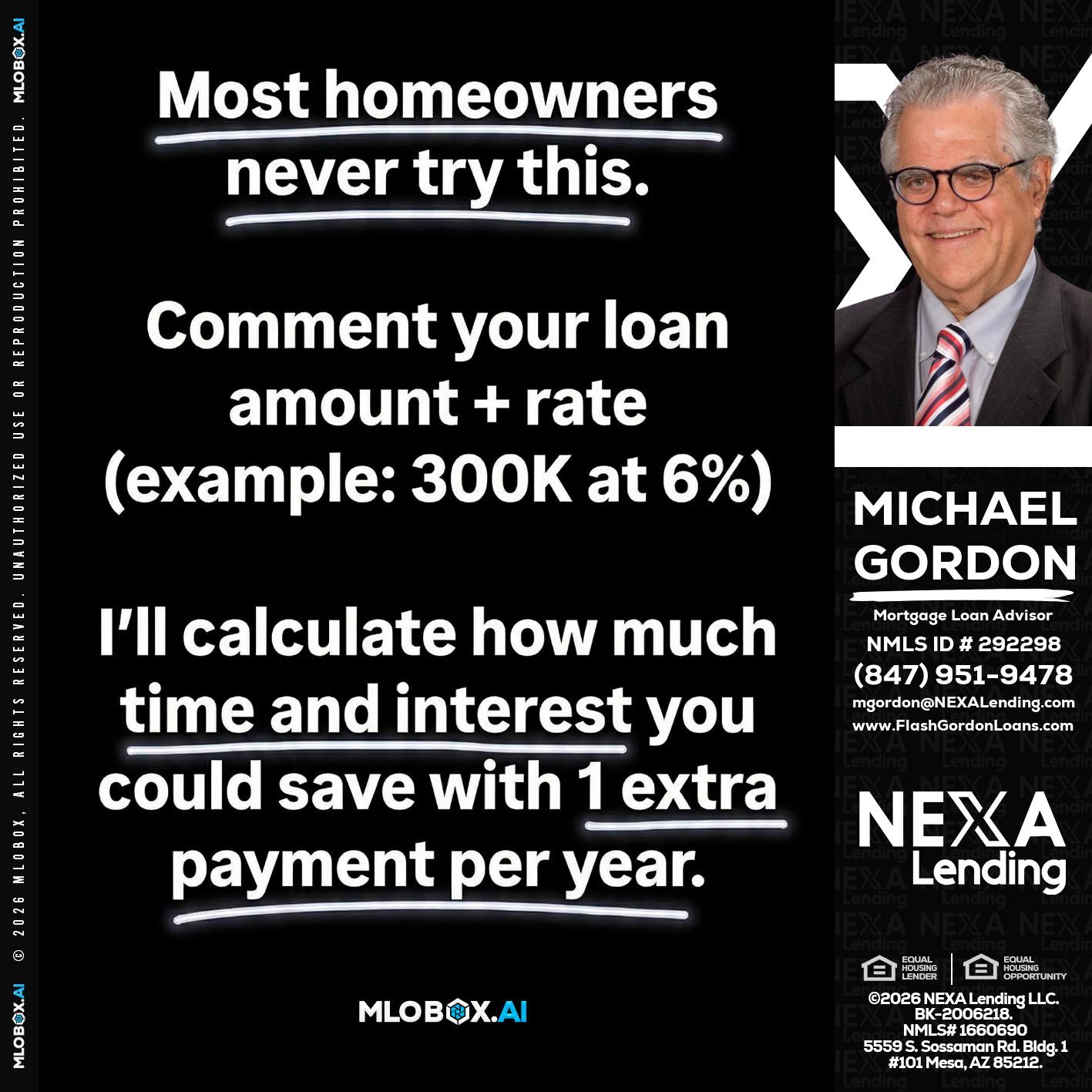 most owners - Michael Gordon -Mortgage Loan Advisor