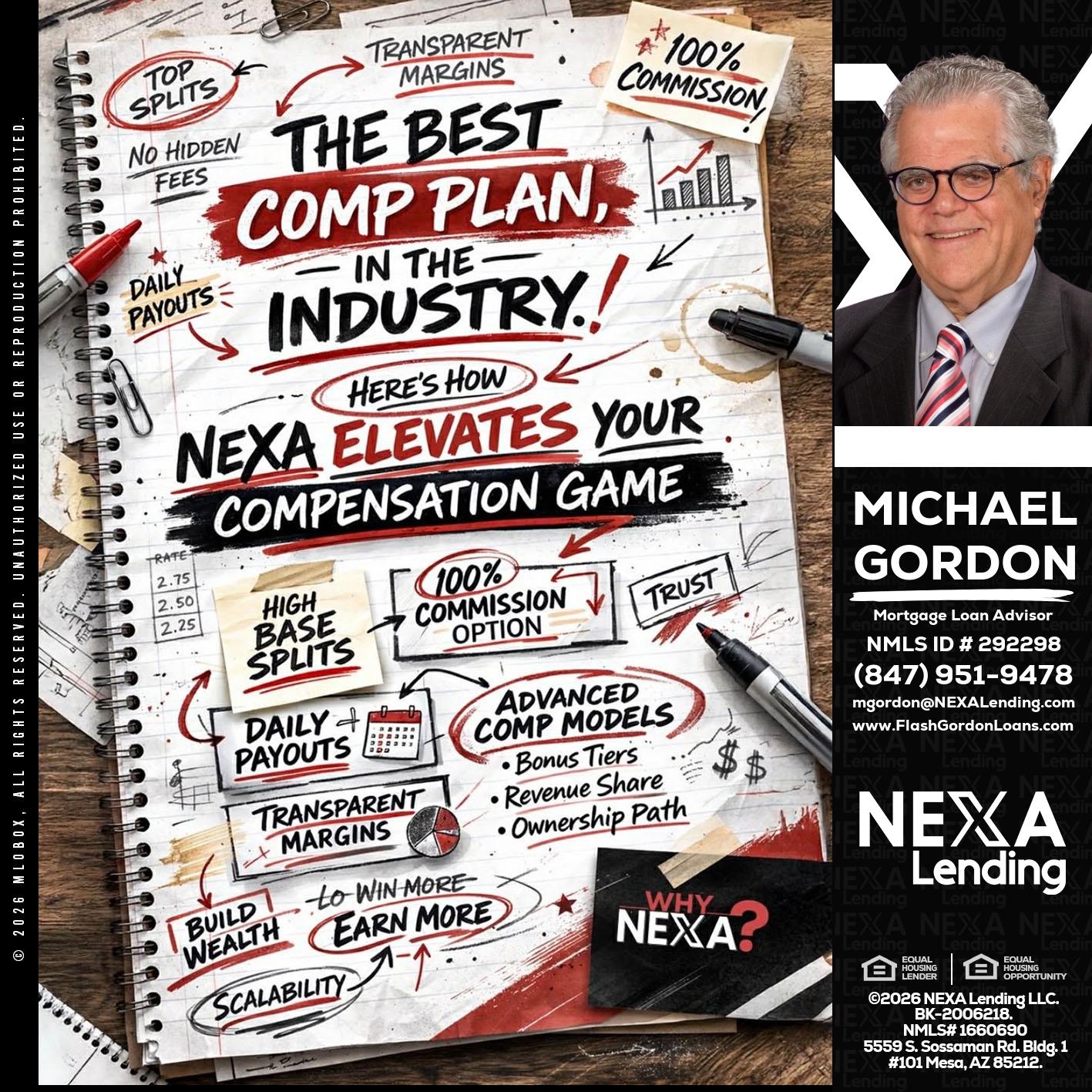 THE BEST COMP - Michael Gordon -Mortgage Loan Advisor