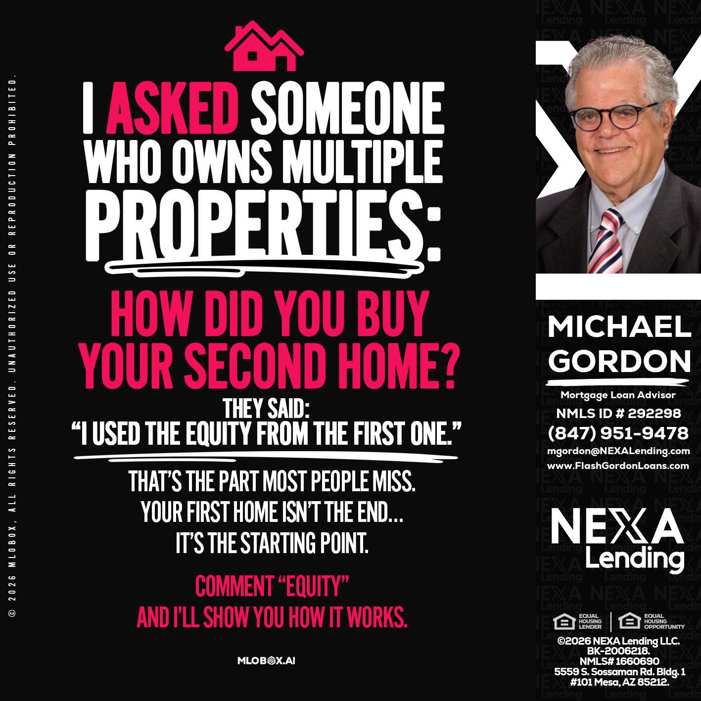 I ASKED SOMEONE - Michael Gordon -Mortgage Loan Advisor