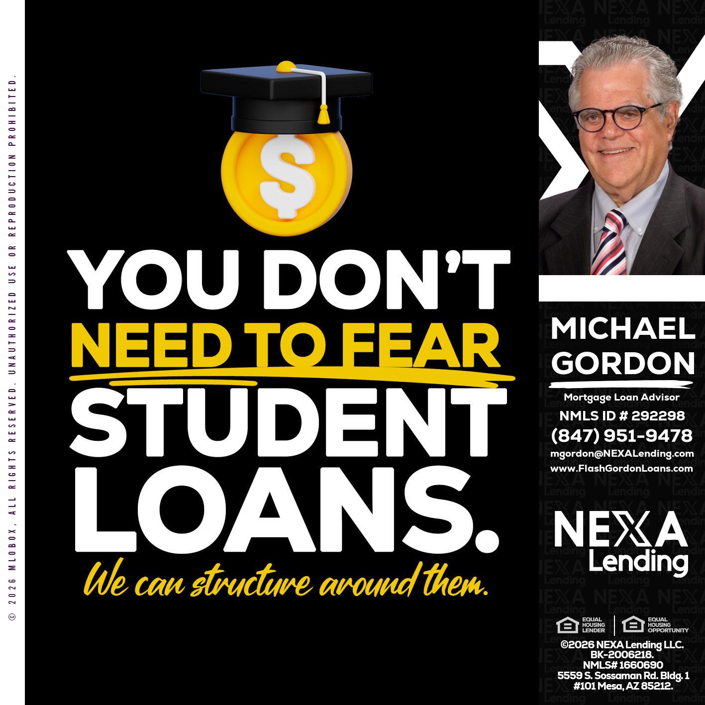 YOU DONT NEED - Michael Gordon -Mortgage Loan Advisor