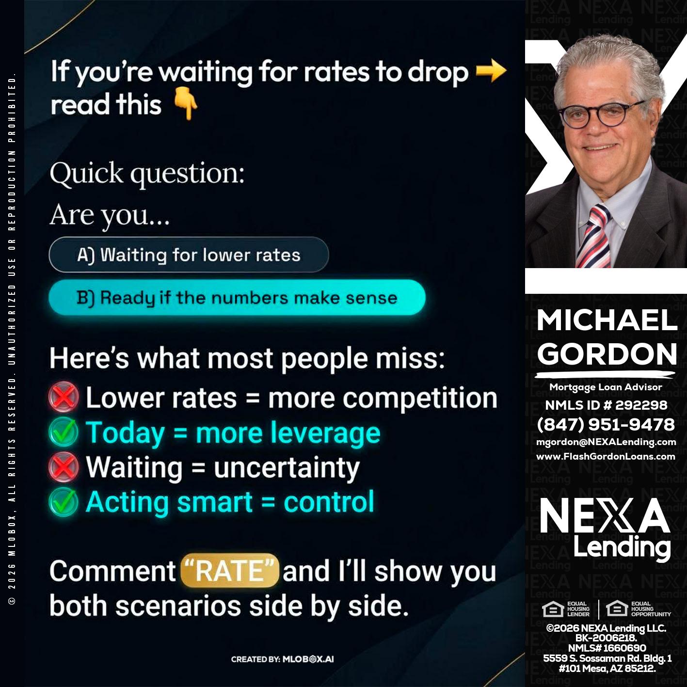 IF YOU ARE - Michael Gordon -Mortgage Loan Advisor