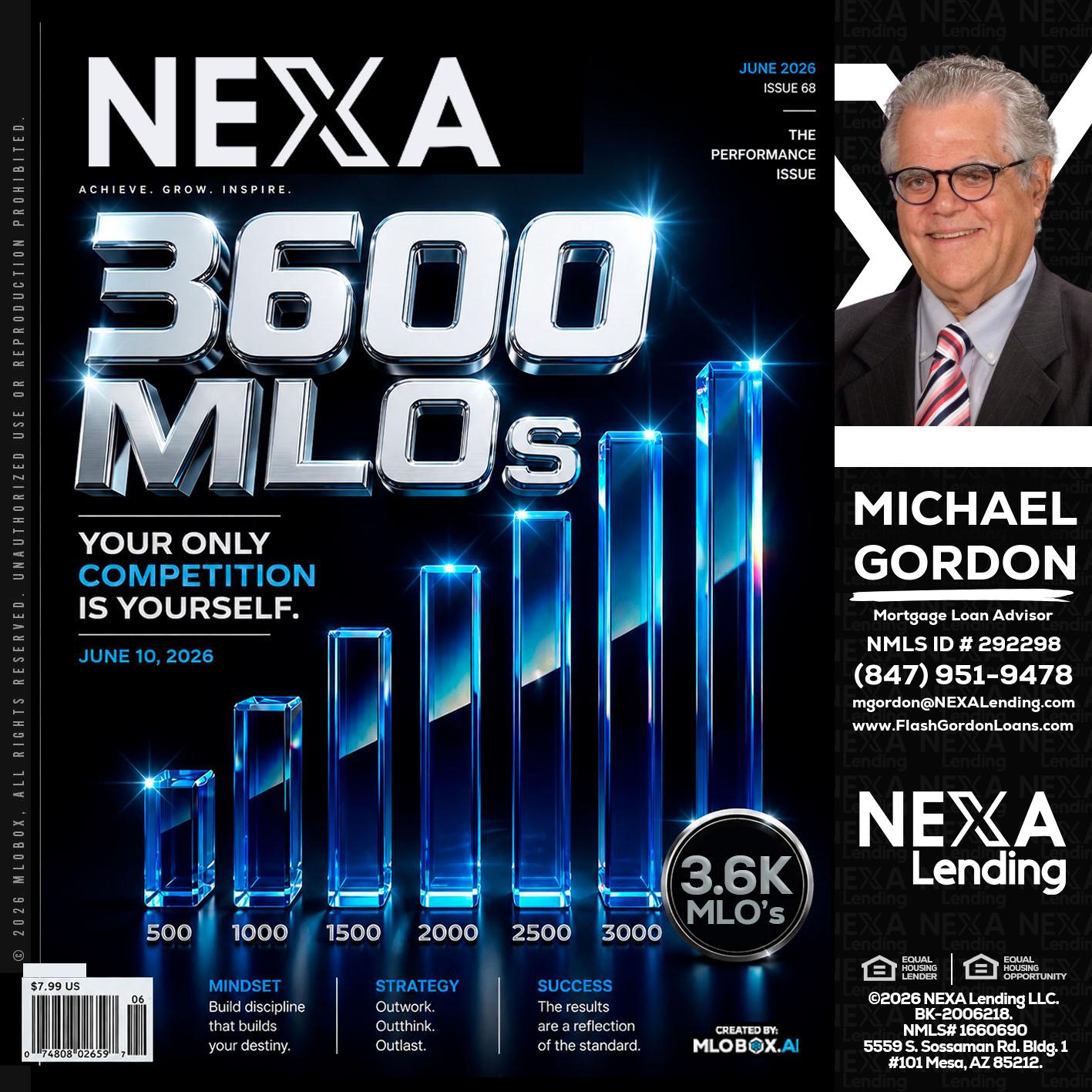 3600 MLOs - Michael Gordon -Mortgage Loan Advisor