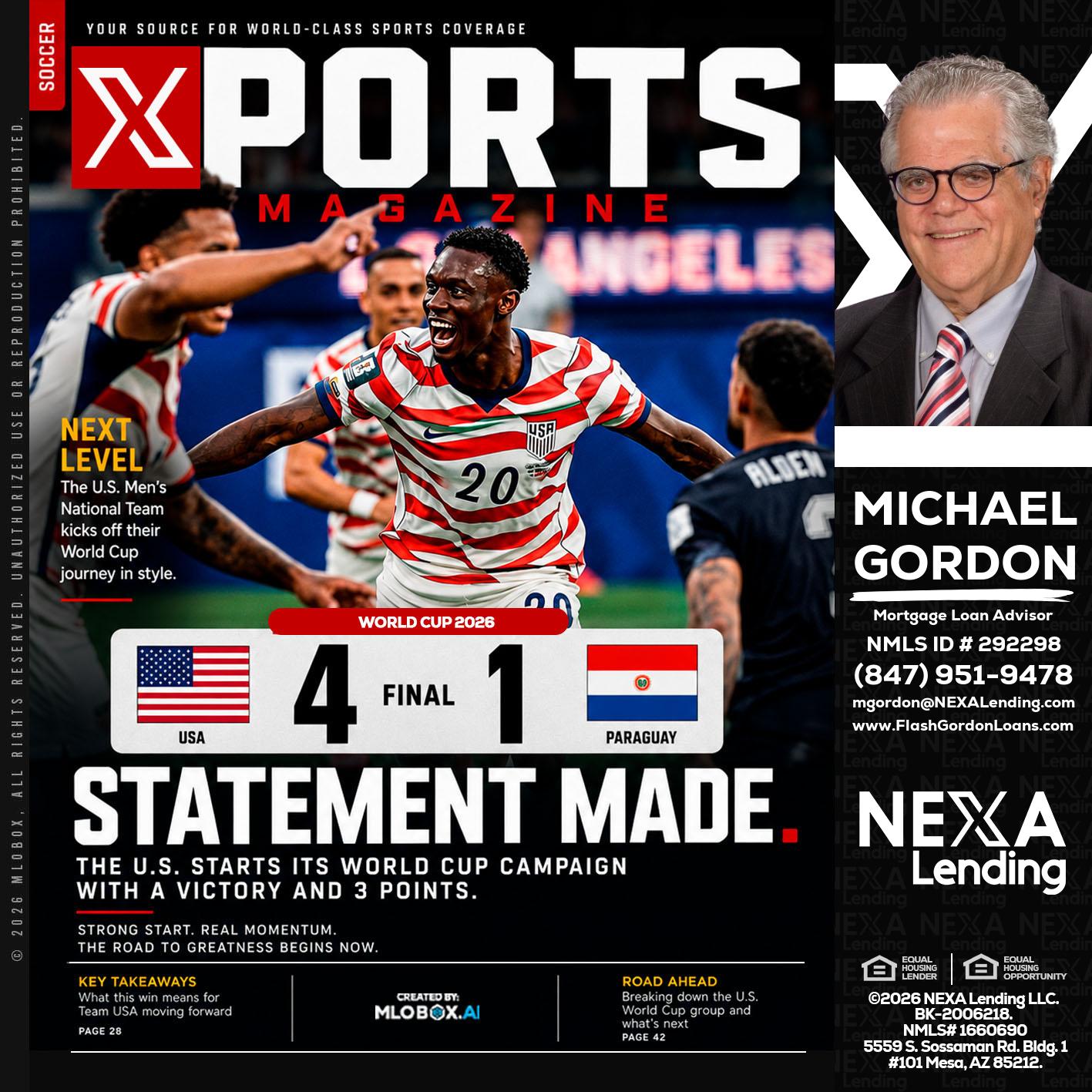 XPORTS - Michael Gordon -Mortgage Loan Advisor