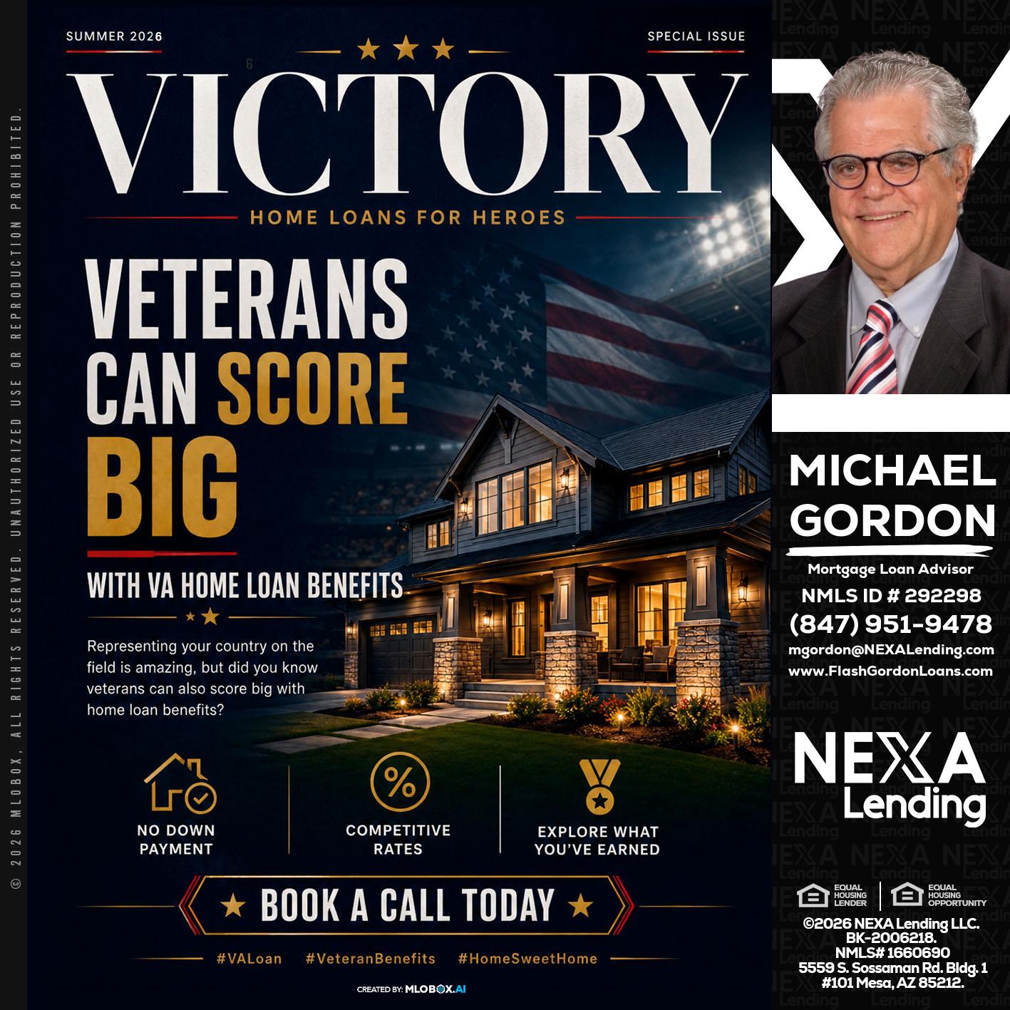 VICTORY - Michael Gordon -Mortgage Loan Advisor