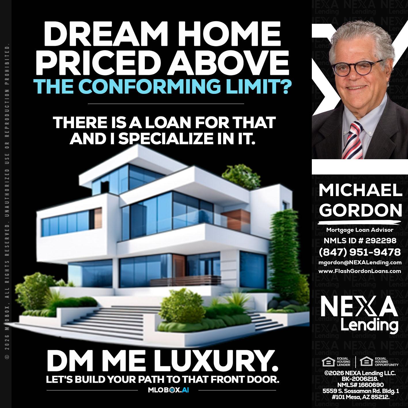 DREAM HOME - Michael Gordon -Mortgage Loan Advisor