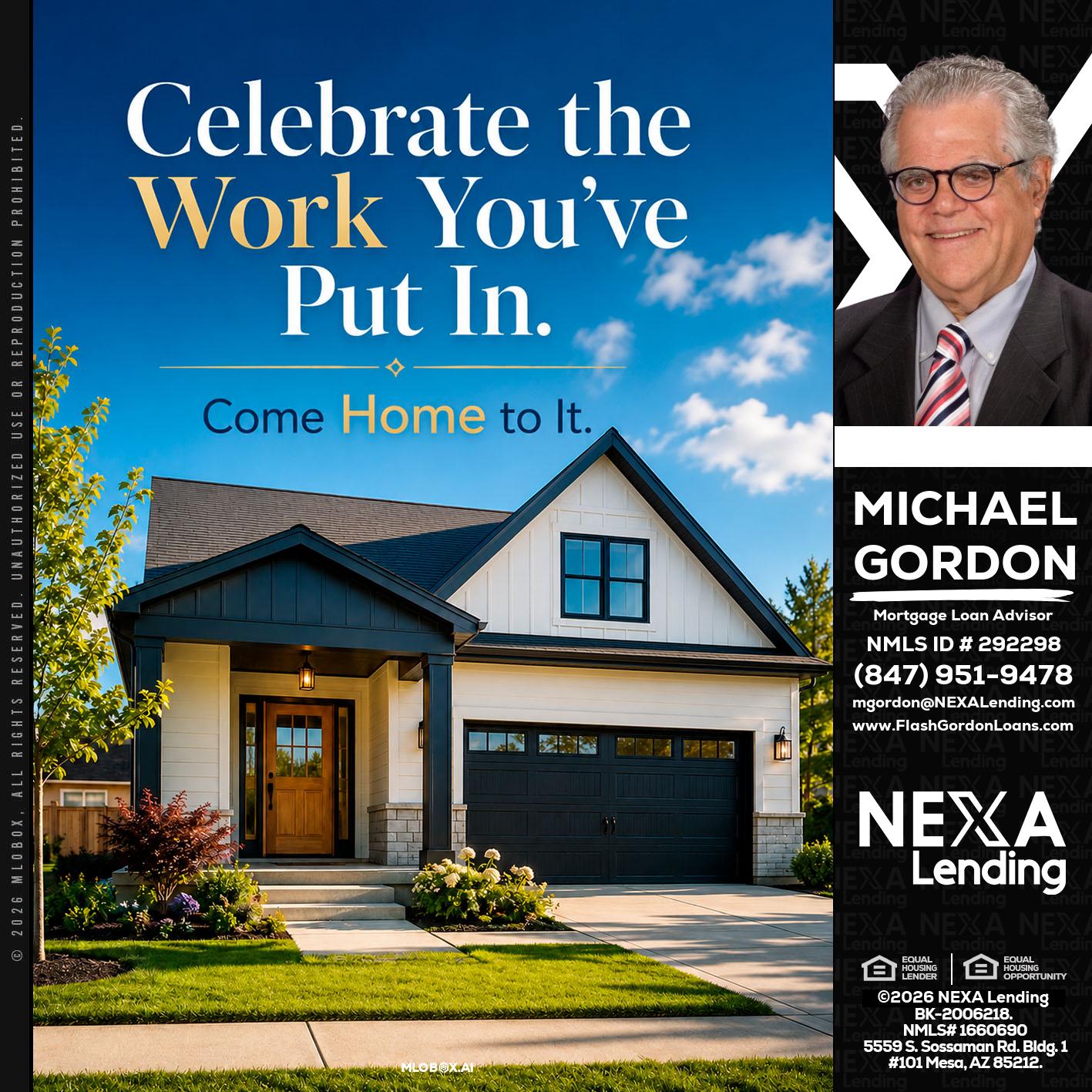 celebrate Labor Day - Michael Gordon -Mortgage Loan Advisor